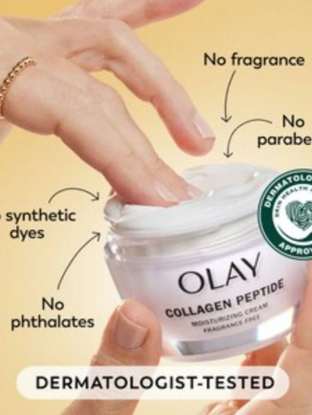 NWT Olay Regenerist Collagen Peptide 24 Face Moisturizer 1.7 OZ 48 G